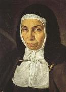 Diego Velazquez Mother Jeronima de la Fuente (detail) (df01) Sweden oil painting artist